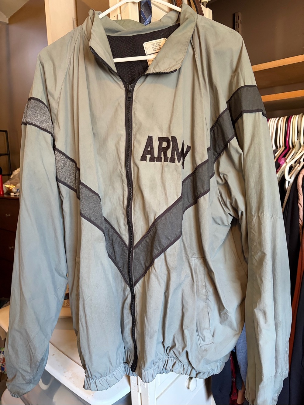 Men’s army jacket sz xl
